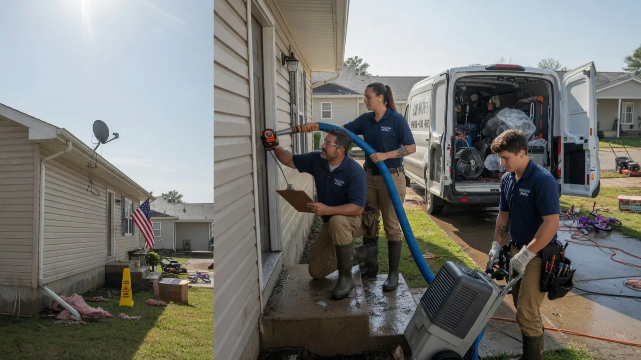 Ceiling Water Damage Restoration in Andrews, NC near me